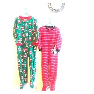 2 Boys (4t/5t) Winter Footie Carter's Pajamas